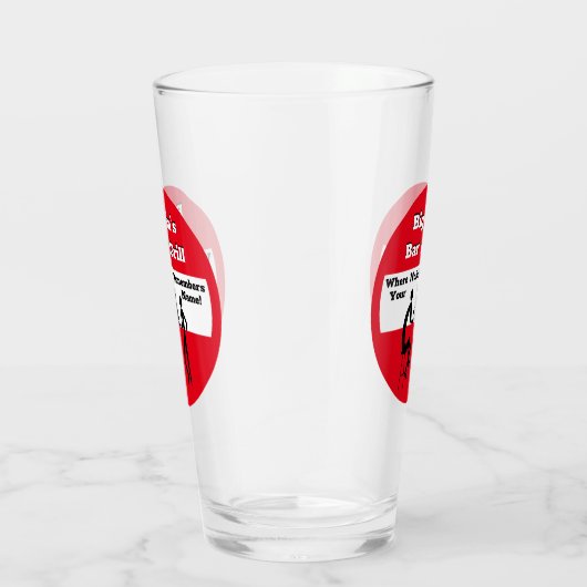 Gepersonaliseerd waar niemand Jouw naam herinnert Glas (Rechts)