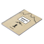 Gepersonaliseerd Wandelen Notitieboek (Linkerzijde)
