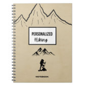 Gepersonaliseerd Wandelen Notitieboek (Voorkant)