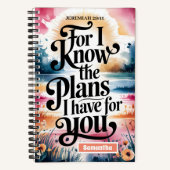 Gepersonaliseerd want ik ken het Plannenjournaal Notitieboek (Voorkant)