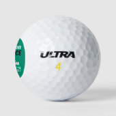 Gepersonaliseerd wat doe je grappig golfballen (Logo)
