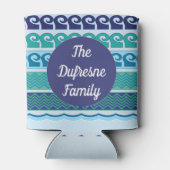 Gepersonaliseerd "Wat er gebeurt bij het meer" Blikjeskoeler (Achterkant)