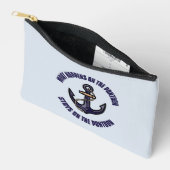 Gepersonaliseerd Wat Gebeurt op de Ponton Grappig Etui (Open)
