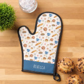 Gepersonaliseerd Waterverf voor brood en bakkerij Ovenwant (Top down)