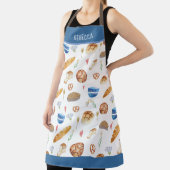 Gepersonaliseerd Waterverf voor brood en bakkerij Schort (Insitu)