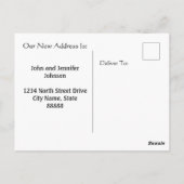 Gepersonaliseerd We hebben Aankondiging Bird verp Briefkaart (Achterkant)