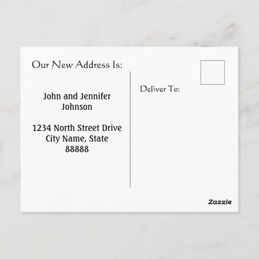 Gepersonaliseerd We hebben Aankondiging Bird verp Briefkaart (Achterkant)