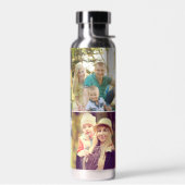 Gepersonaliseerd we houden van je mama Fotocollage Waterfles (Links)