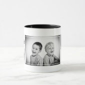 Gepersonaliseerd we houden van je Mama Mok (Midden)