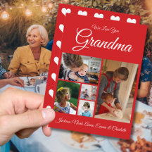 Gepersonaliseerd We houden van je oma | Rood 5 fot