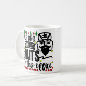 Gepersonaliseerd We zijn allemaal gek in deze Kant Koffiemok (Voorkant links)