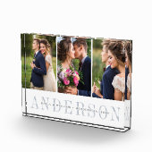 Gepersonaliseerd weddenschap Foto Collage Block (Rechts)