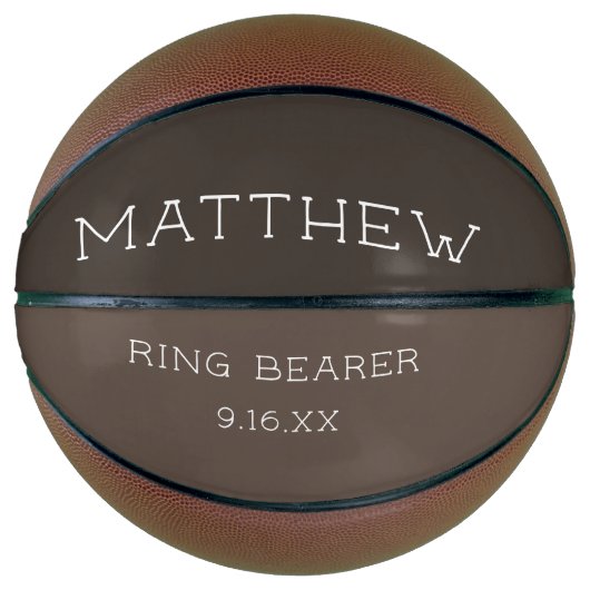 Gepersonaliseerd wedrennen basketbal (Voorkant)