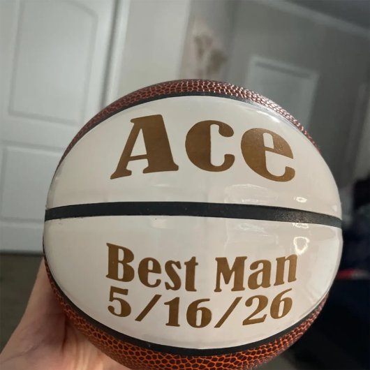 Gepersonaliseerd wedrennen basketbal