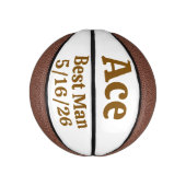Gepersonaliseerd wedrennen basketbal (Verticaal)