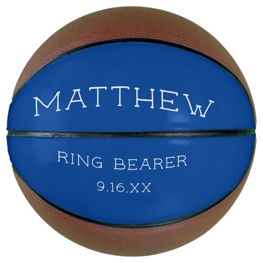 Gepersonaliseerd wedrennen basketbal (Voorkant)