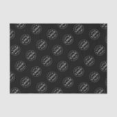 Gepersonaliseerd weefselpapier met Logo-patroonpri Tissuepapier (Voorkant)