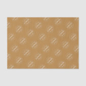 Gepersonaliseerd weefselpapier met Logo-patroonpri Tissuepapier (Voorkant)