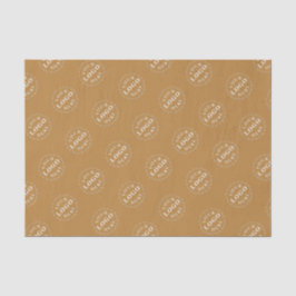 Gepersonaliseerd weefselpapier met Logo-patroonpri Tissuepapier