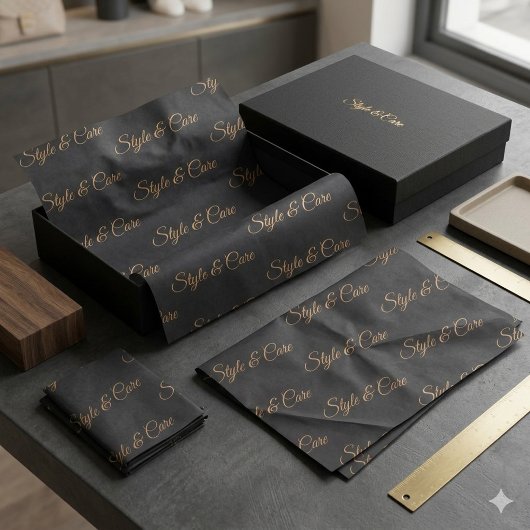 Gepersonaliseerd weefselpapier met naampatroon afd tissuepapier