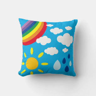 Gepersonaliseerd weer, regenboog en zonneschijn kussen