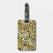 Gepersonaliseerd "Wees geen boodschap" met mijn sp Bagagelabel (Achterkant verticaal)