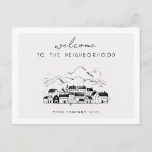 Gepersonaliseerd Welkom bij de Realty Briefkaart