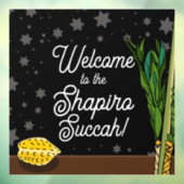 Gepersonaliseerd - Welkom bij dergelijke vensterst Raamsticker (Vel 3)