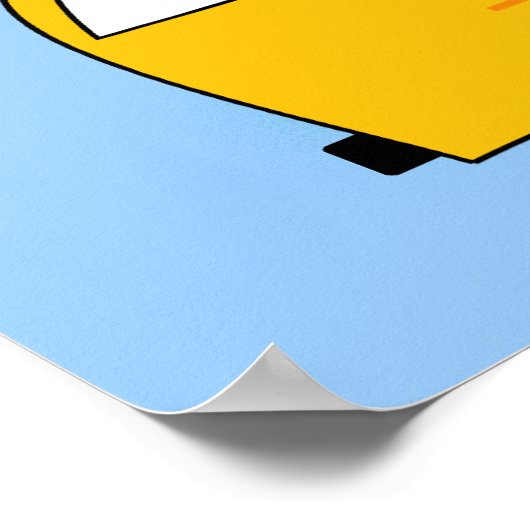 Gepersonaliseerd Welkom bij het Poster van de scho (Hoek)