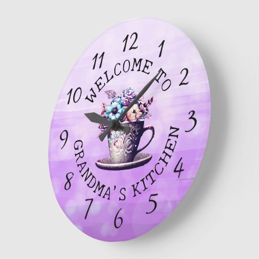 Gepersonaliseerd Welkom bij Mimi's Kitchen Grote Klok (Hoek)