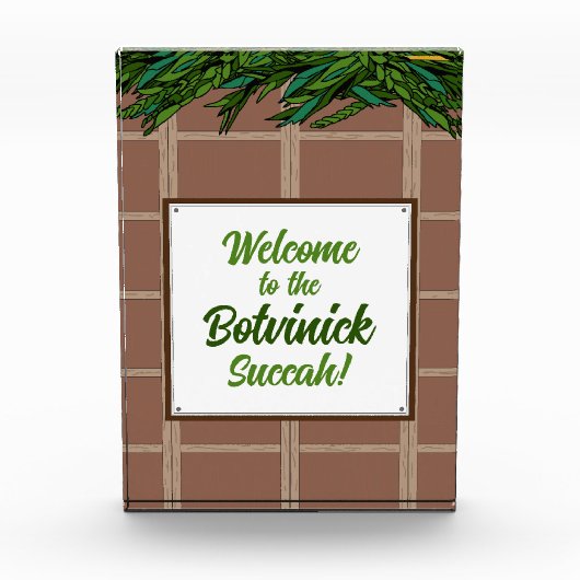 Gepersonaliseerd - Welkom bij Succa Fotoblokken (Voorkant)