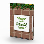 Gepersonaliseerd - Welkom bij Succa Fotoblokken (Rechts)