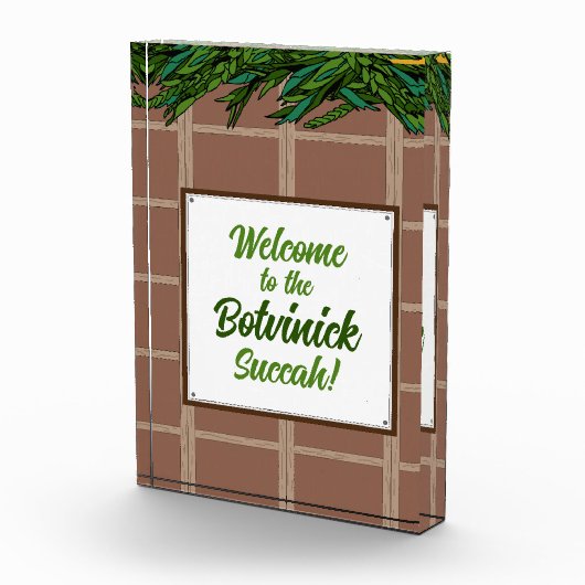 Gepersonaliseerd - Welkom bij Succa Fotoblokken (Rechts)