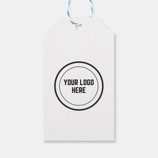 Gepersonaliseerd welkom in de buurt Logo Cadeaulabel (Achterkant)