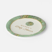 Gepersonaliseerd Welkom op het World Baby shower Papieren Bordje (Gekanteld)