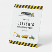 Gepersonaliseerd Welkomstsignalen van het thema Bo Reclamebord Met Voetstuk (Voorkant)