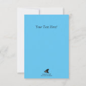 Gepersonaliseerd Wenskaart aan de oregonkust Bedankkaart (Achterkant)