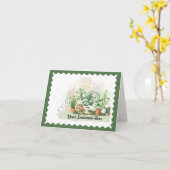 Gepersonaliseerd Wenskaart - Blanco Wenskaart Kaart (Gele Bloem)