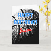 Gepersonaliseerd wenskaart | de sporten van het kaart (Gele Bloem)