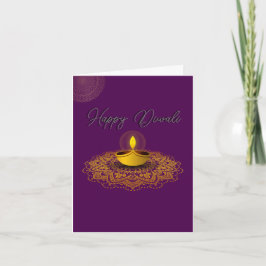 gepersonaliseerd wenskaart Diwali Kaart