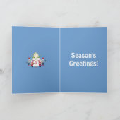 Gepersonaliseerd Wenskaart Martzkin St. Lucia Day Feestdagen Kaart (Binnen)