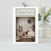 Gepersonaliseerd Wenskaart – Uw wens toevoegen (Staand voorkant)