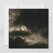 Gepersonaliseerd Wenskaart van de Halloween van de (Achterkant)