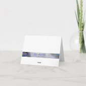 Gepersonaliseerd Wenskaart voor geStipteerde kippe Feestdagen Kaart (Achterkant)