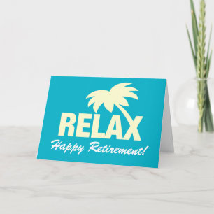 Gepersonaliseerd wenskaart voor Happy Retirement Kaart