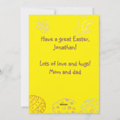 Gepersonaliseerd Wenskaart voor kinderen Feestdagenkaart (Achterkant)