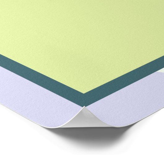 Gepersonaliseerd werknemer van de vertoning van de poster (Hoek)