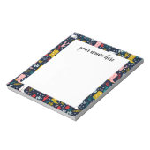 Gepersonaliseerd Western Cowgirl Notitieblok (Linkerzijde)