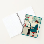 Gepersonaliseerd Wetenschappelijk Lab Notitieboek (Binnen)