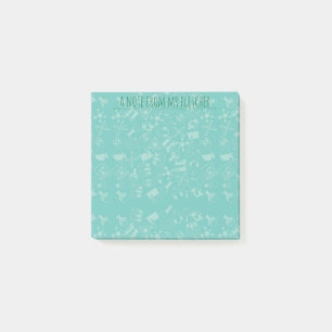 Gepersonaliseerd wetenschapspictogram post-it® notes